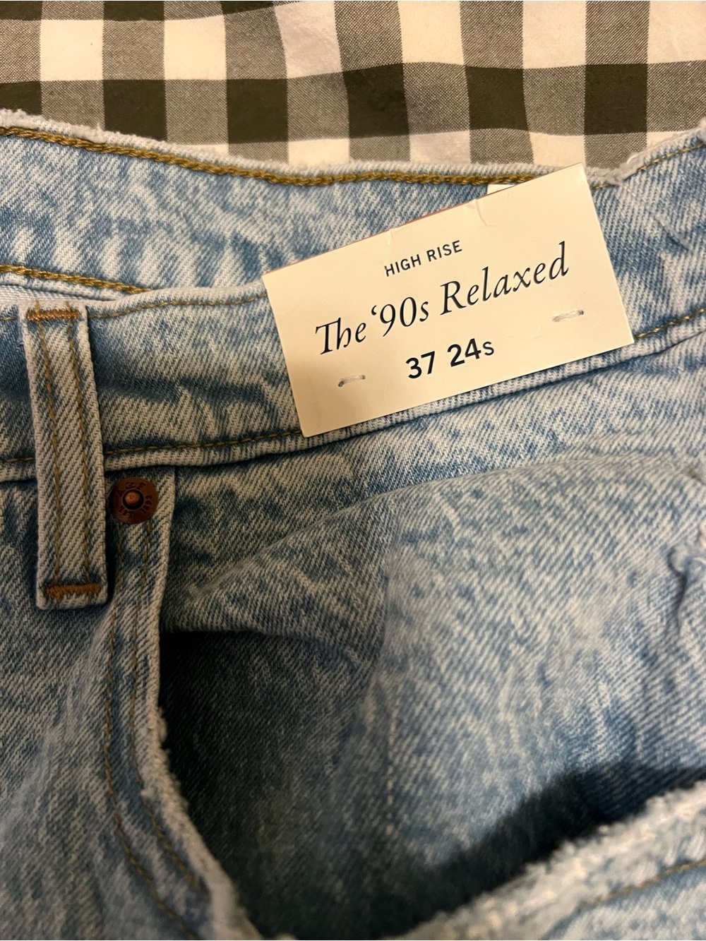 Abercrombie & Fitch Light Blue '90s Relaxed Womens Jeans